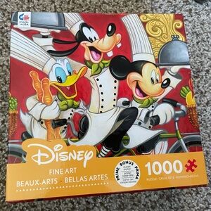 Disney Fine Art Puzzle - Red and Yellow